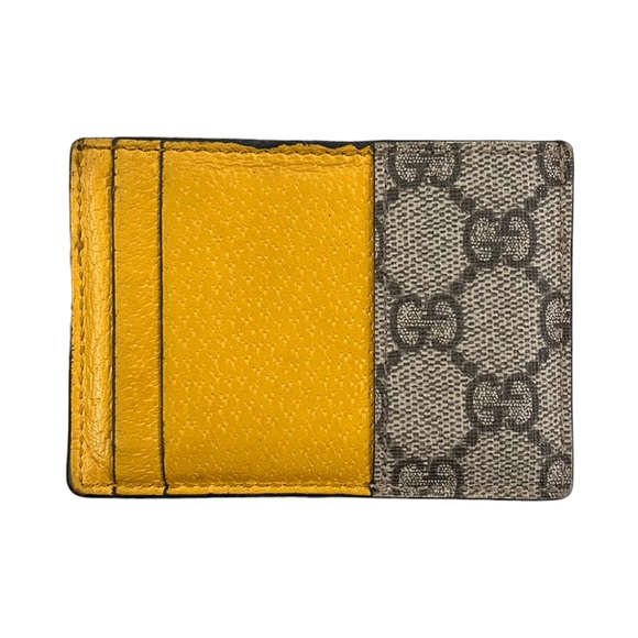 Gucci 3D Tiger Neo Vintage Monogram Card Holder Wallet - Picture 2 of 6